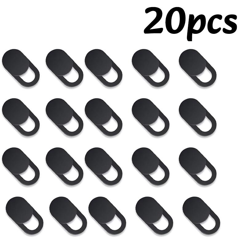 3-20PC WebCam Cover Shutter Handmade Slider Camera Cover Anti-hacker Privacy Protection Sticker Universal For Web Laptop iPad