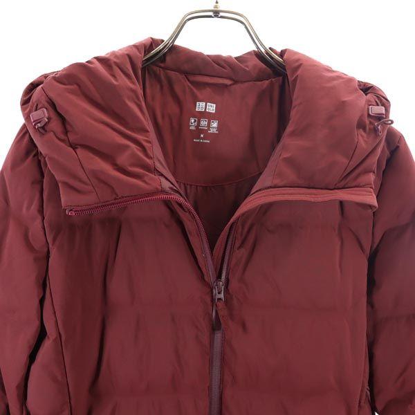 Uniqlo Seamless Down Jacket M Wine 212-409124 Women Used
