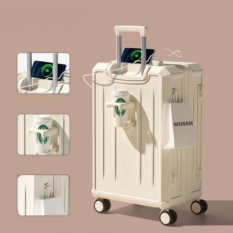 OEING 24-inch Universal Wheel Durable Travel Suitcase