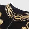 Men's 3D Velvet Rope Button European Palace Aristocratic Retro Dress