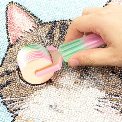Κύλινδρος Diamond Art Κύλινδρος Γρήγορης Τοποθέτησης Διαμαντιών Αποσπώμενος Κύλινδρος για Κεντήματα με Στρας DIY Εργαλείο Χειρός Εύκολης Λαβής για Δημιουργούς Diamond Art
