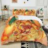 10 Sizes Pokémon Charizard Printed 3PC Bedding Set Duvet Cover  Adult Kids Birthday Gift Full Size Bedding Set Luxury for Gifts
