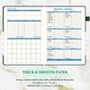Portable Schedule Books English Notepad Time Management Planning Notebooks Schedule Planner Book