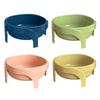 Raised Cat Food Bowl Large Capacity Pet Water Bowl Colorful Dog Bowls  for Puppy Cat