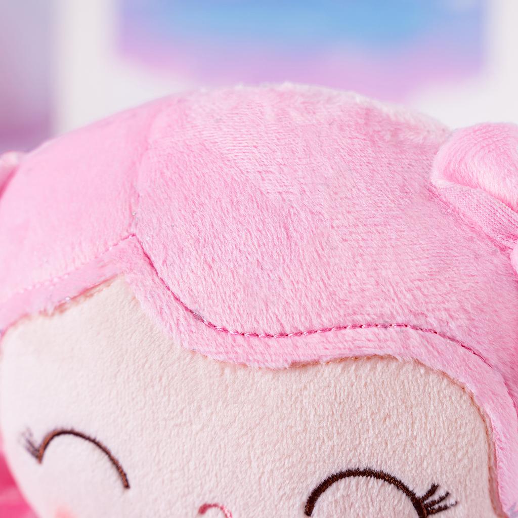 Plush Dolls Curly Hair Starry Sky Series Christmas Gifts Doll Collection Ideas Baby's First Birthday Gift Pink