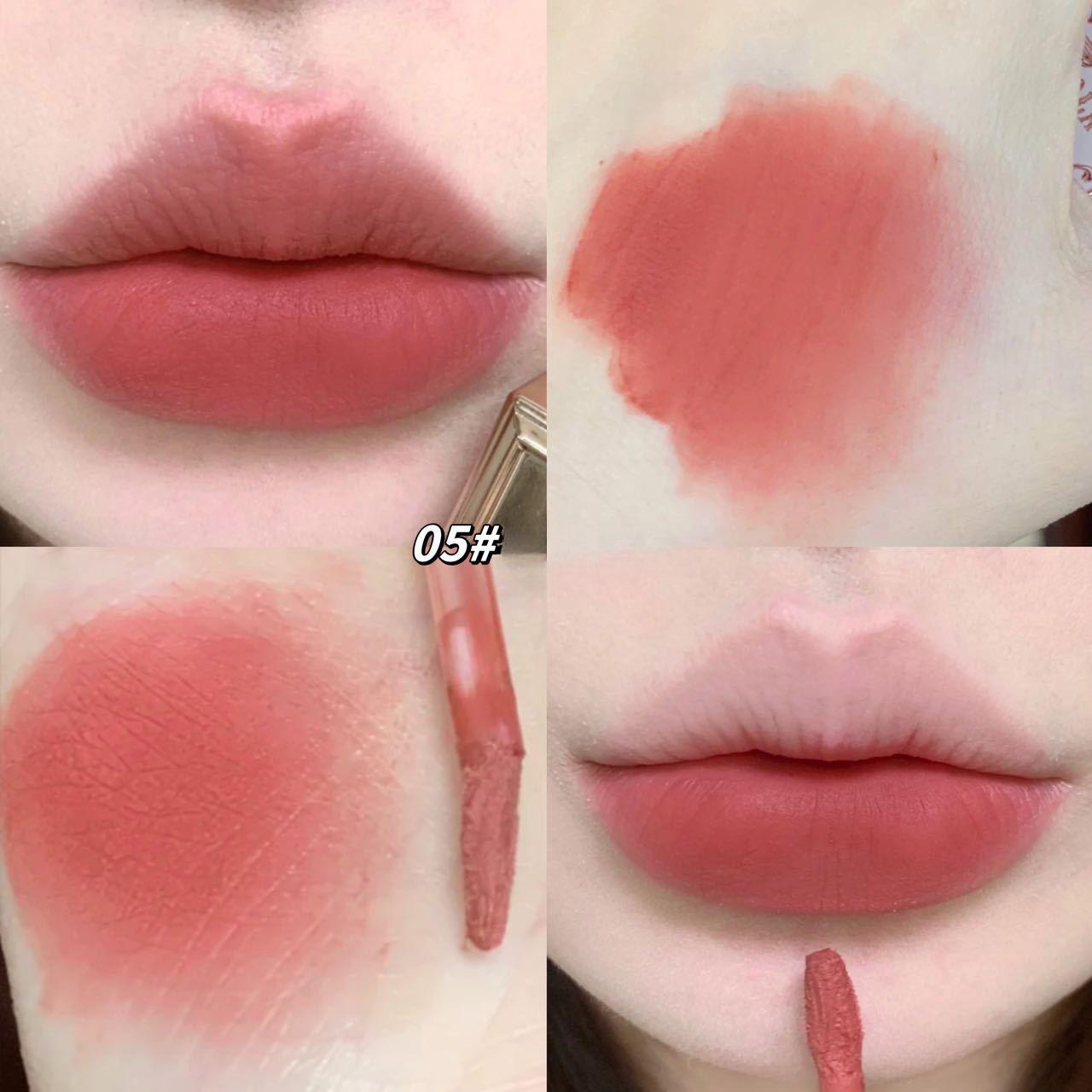 

Новый шоколадный магазин Cloud Lip Glaze Velvet Matte Matte Lipstick Lip Cream