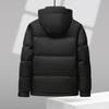 Men's Casual Hooded Patchwork Down Jacket (90% Down) - Winter 2025 Collection