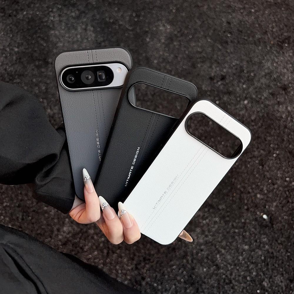Custodia per Google Pixel 10 Pro XL Pelle PU di Lusso Skin Cover Posteriore Protettiva alla Moda per Guscio Telefono Pixel 10 10Pro XL