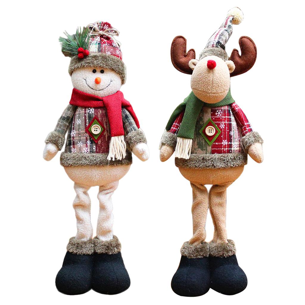 1/2/3PCS Christmas Doll Merry Christmas Decorations For Home 2025 Christmas Ornament Xmas Navidad Noel Gifts New Year 2025