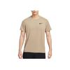 Nike Quick-Drying Breathable Running Sports Casual Comfortable Round Neck Short Sleeve T-Shirt Men Tops Khaki CZ1182-247