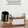 Shabilimu Tissue Holder Household Desktop Miscellaneous Storage Box and Cup Drain Rack Living Room Remote Control Storage Bucket