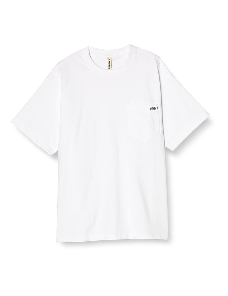 Keen OC/RP Pocket Big Tee T-Shirt, White/Black, Small