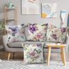 Home Decor Floral Patterned Cushion Covers For Elegant Decor Pattern Cushion Cover Suitable For Sofa Bedroom Car Pillow Cover