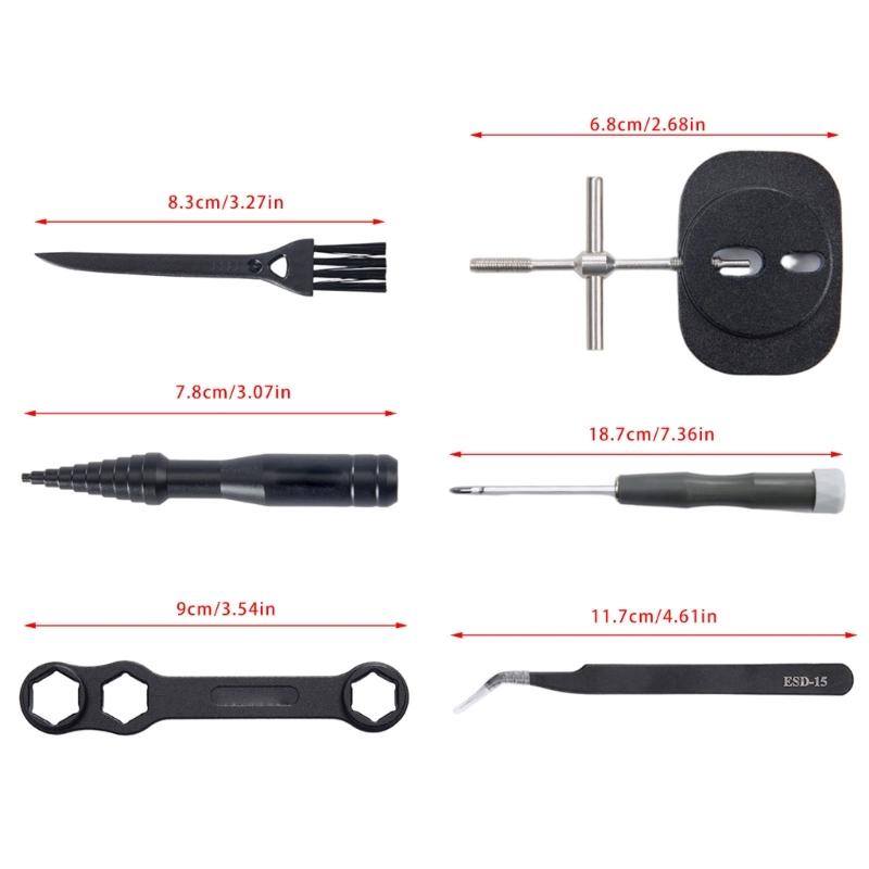 Fishing Reel Repair And Disassembly Toolkits Including Multiple Tool For Various Reel Models And Enhances Efficiency