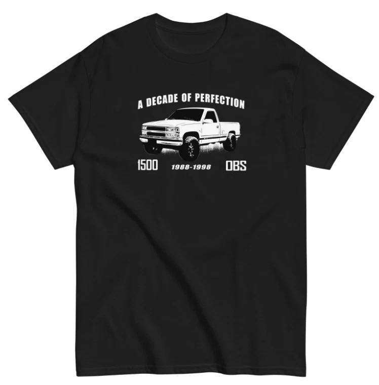 OBS Chevy TShirt Mens Truck GMT400 K1500 Tee Shirt With Silverado T-Shirt 3XL
