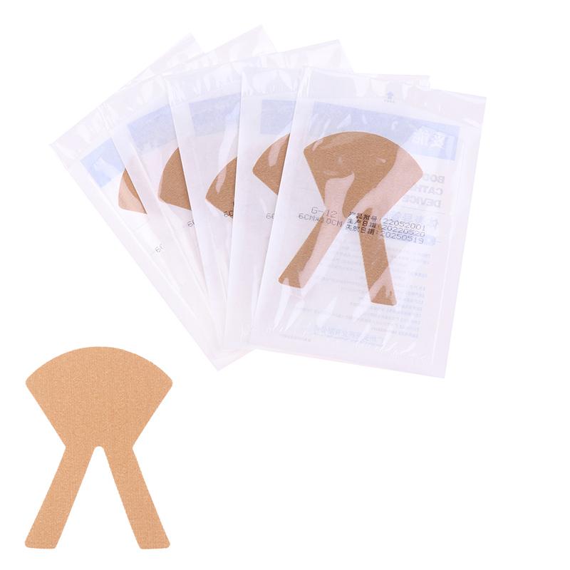 5Pcs Nose Bridge Fixed Sticker Nasal Feeding Tube For Catheter Tube Fixation