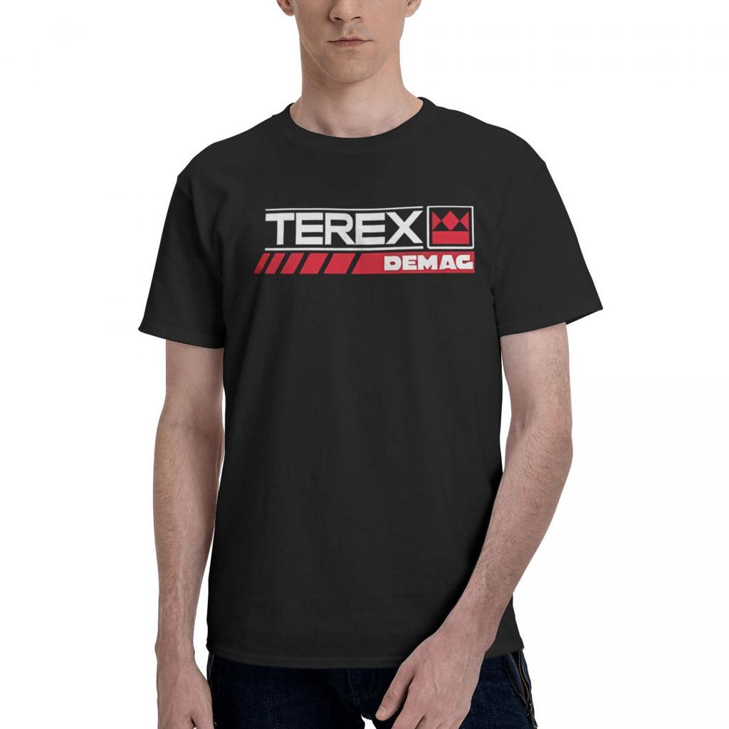 Terex Demag Cran 100 Cotton Casual Breathable Confortable Men Top Funny TShirt For Men Men Clothes