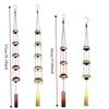 Crisp Sound Temple Wind Bell 3/5 Layer Wishing Wind Chime  Balconies