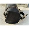 Leather Small Tool Pouch Black New All Motorcycle Luggage Front Fork Saddle Bag
