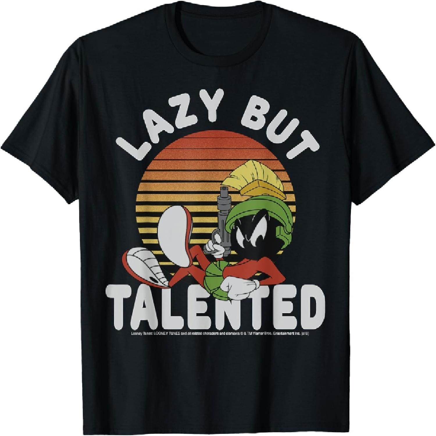 Looney Tunes Marvin The Martian Lazy But Talented T-Shirt XXXXXL разноцветный