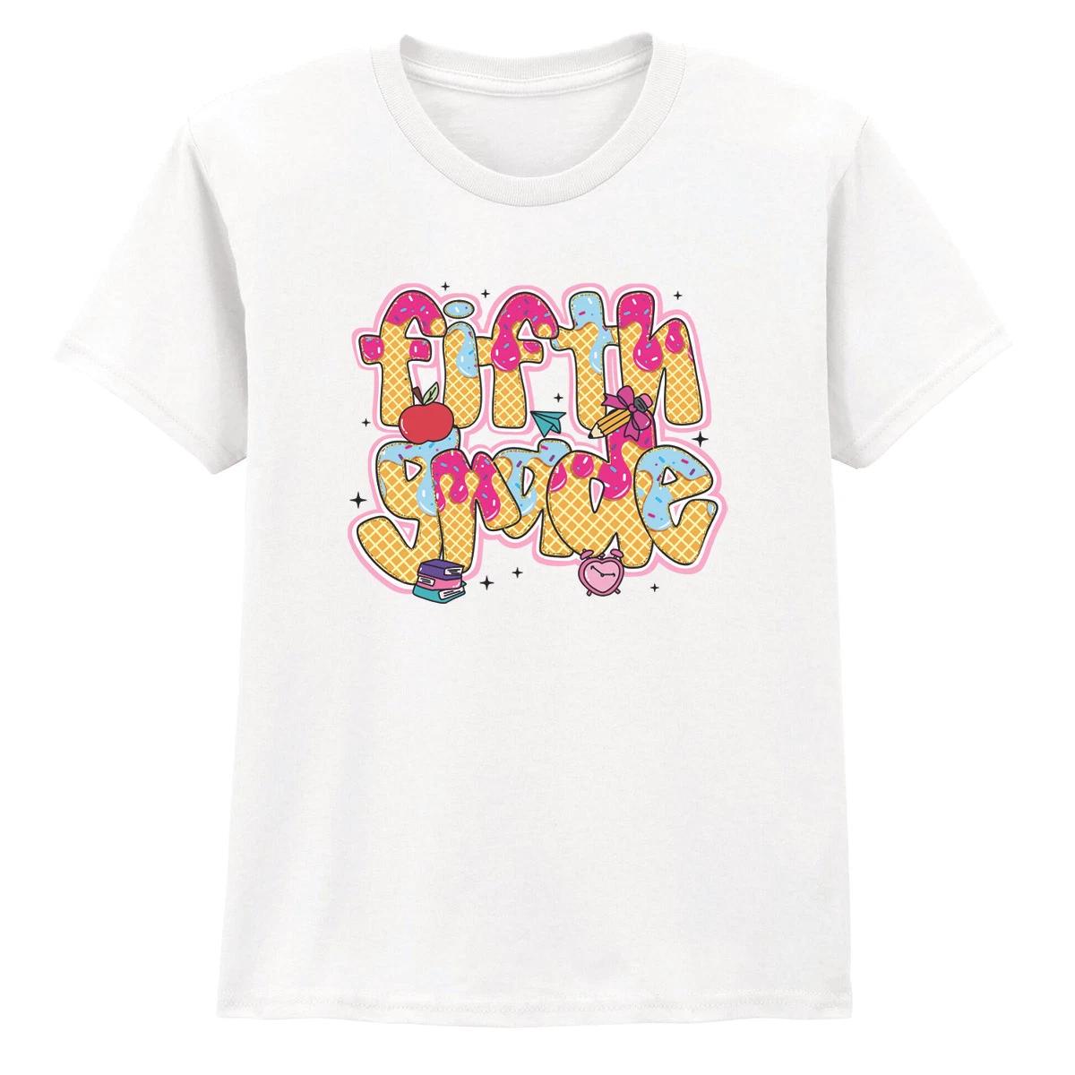

Fifth Grade School Education Kids T-Shirt Back To School Tee 110