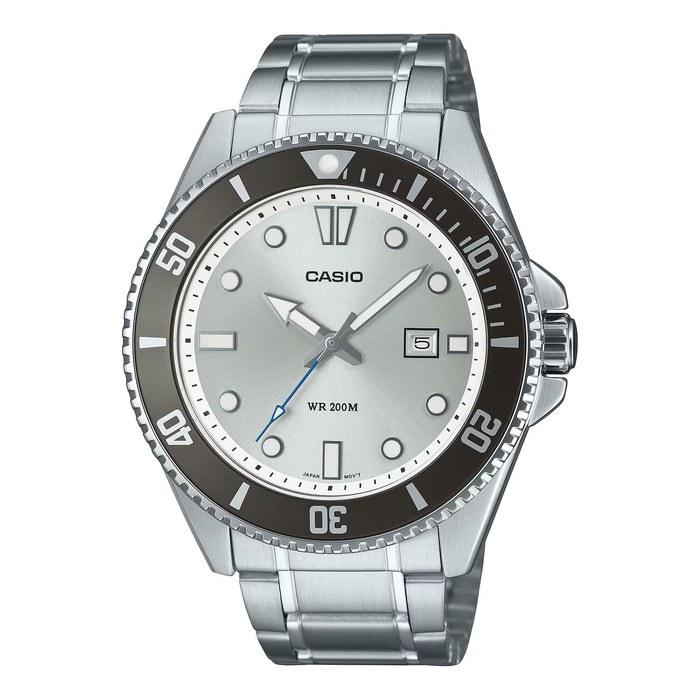 CASIO Casual Watch Silver Bracelet, Silver