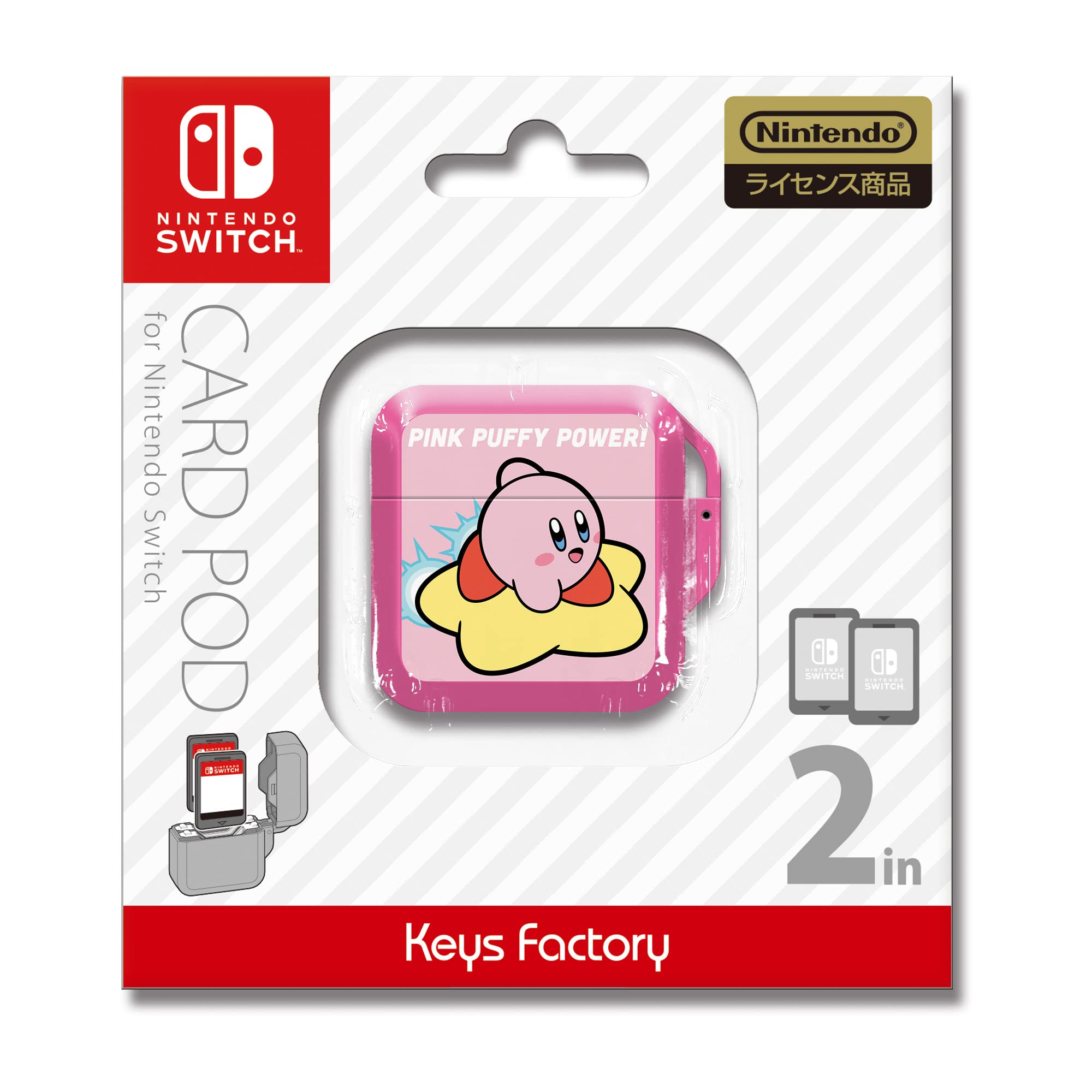 

Лицензированная карта Kirby для Nintendo Switch Kirby 30th Air Ride Machine Friends Heart [продукт Nintendo] и