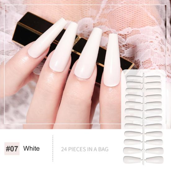 Detachable FALSE Color Eco-friendly Nails Exquisite Solid