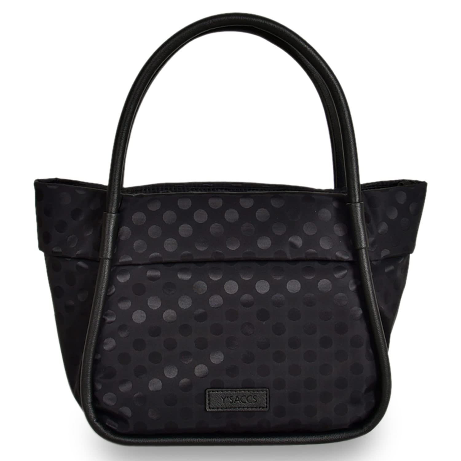 

Tote Bag Polka Dots Piping Tote S Size Black [Isaac] Women s (10)