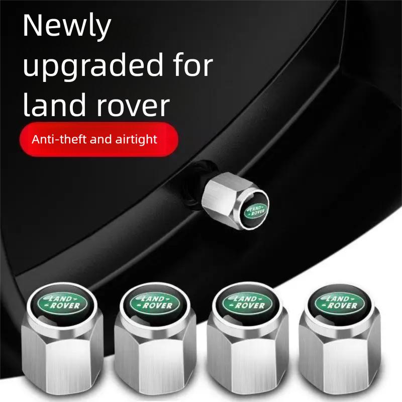 Land Rover Tire Valve Caps for Range Rover Sport, Velar, Defender, Evoque, Freelander 2, Discovery Car Valve Stem Caps ydbn8