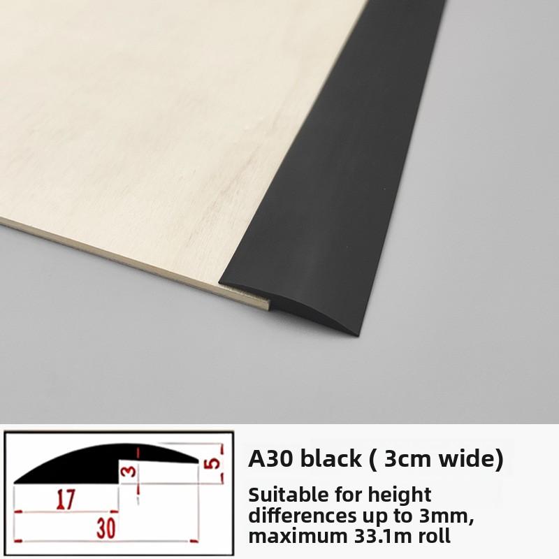 1m Self Adhesive Edge Trim Strip Wood Grain Retro PVC Floor Home Decoration Easy Install Floor Transition and Sealing Floor
