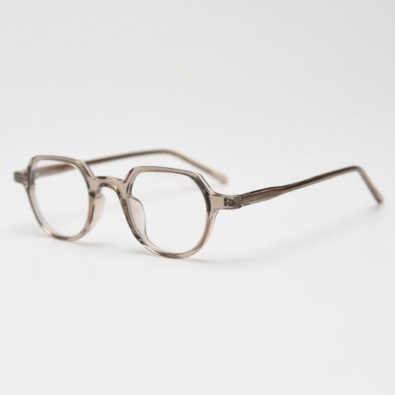 Fashion Ultra-Light Polygon Frame Anti-blue Light Reading Glasses Unisex Small Frame Eyewear UV400 OpticalPrescriptionEyeglasses