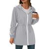 Women's Fashion Casual Solid Color Waterproof Outdoor Hiking Short Jacket