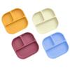 Baby Silicone Suction Plate - Divided, Drop-Proof Infant Feeding Tableware