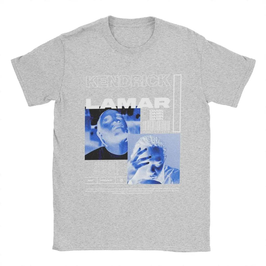 Novelty Kendrick Lamar T-Shirts Men Round Collar 100% Cotton T Shirts Short Sleeve Tee Shirt Gift Idea Clothing