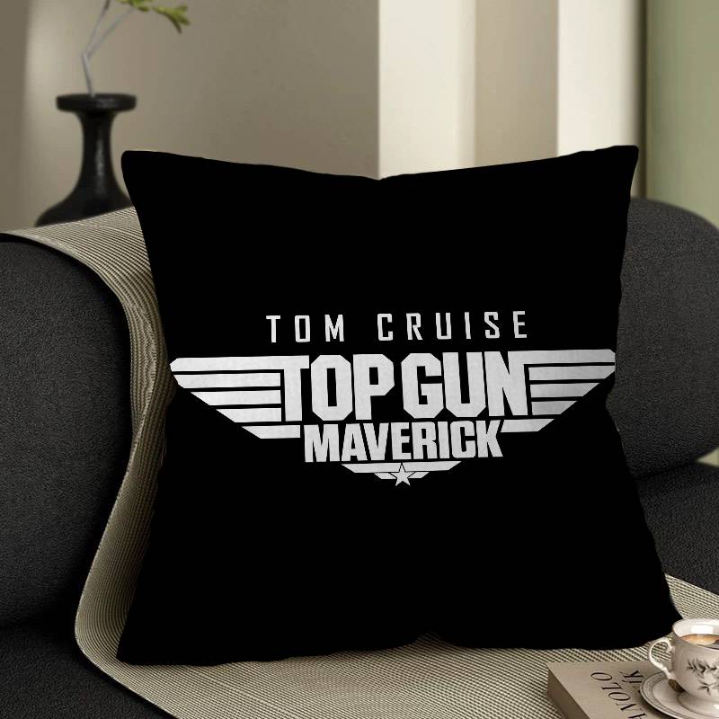 T-Top Gun Pillowcase Toon Gift Cushion Cover Bedroom Home Sofa Chair Seat Decor Pillow Case