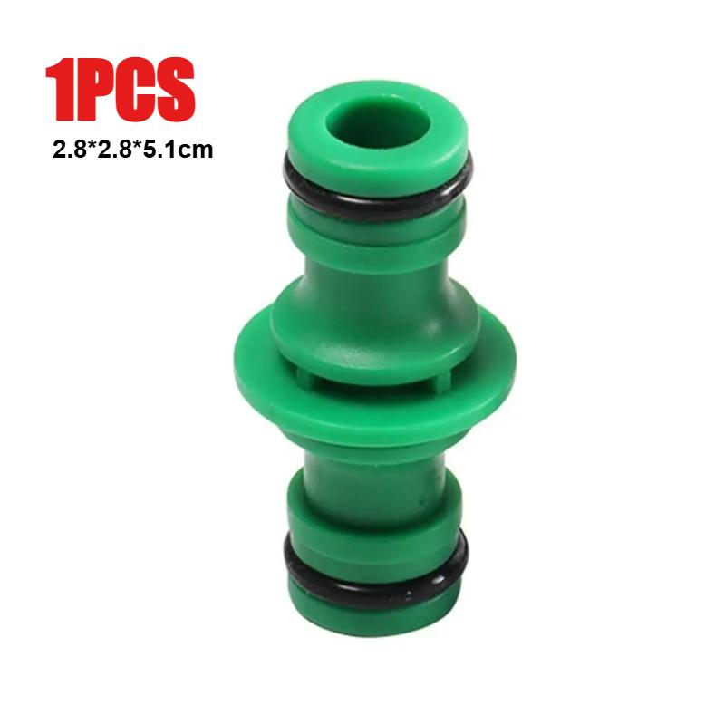 1/5/10/20/30/50pcs Charge Double Plug Water Hose Connectors Extender Garden Tap Pipe Connecting Quick Joint Irrigation Watering Coupling Garden Tools