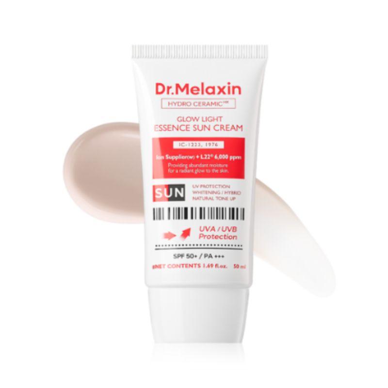 Доктор. Солнцезащитный крем-эссенция Melaxin Hydro Ceramic Tone-Up SPF50+ PA+++ 50 мл – Увлажняющий солнцезащитный крем с эффектом выравнивания тона