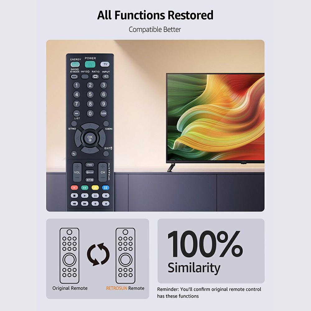 AKB73655806 For LG TV Remote Control Replacement Battery Operated Ergonomic Wireless Controller