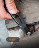 TIMULTI Titanium EDC Crowbar Tool Small Pry Bar Portable Keychain Pocket Tool Hexagonal Wrench Screwdriver Nail Puller Ruler Box Opener Pry Bar 1