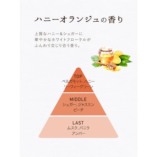 Body Soap [honey Orange Scent] 400ml [Richly Moisturizes Even Dry Skin] Diane Botanical Deep Moist Refill