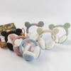 Wind Proof Children Bear Ear Warmer Headband Korean Plush Earlap Winter Ear Cover Women Earmuffs