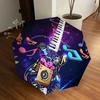 1pc Music Notes Guitar Keys Themed High-quality Umbrella,Automatic Opening and Closing Umbrella,Multi-functional Umbrella G0811129