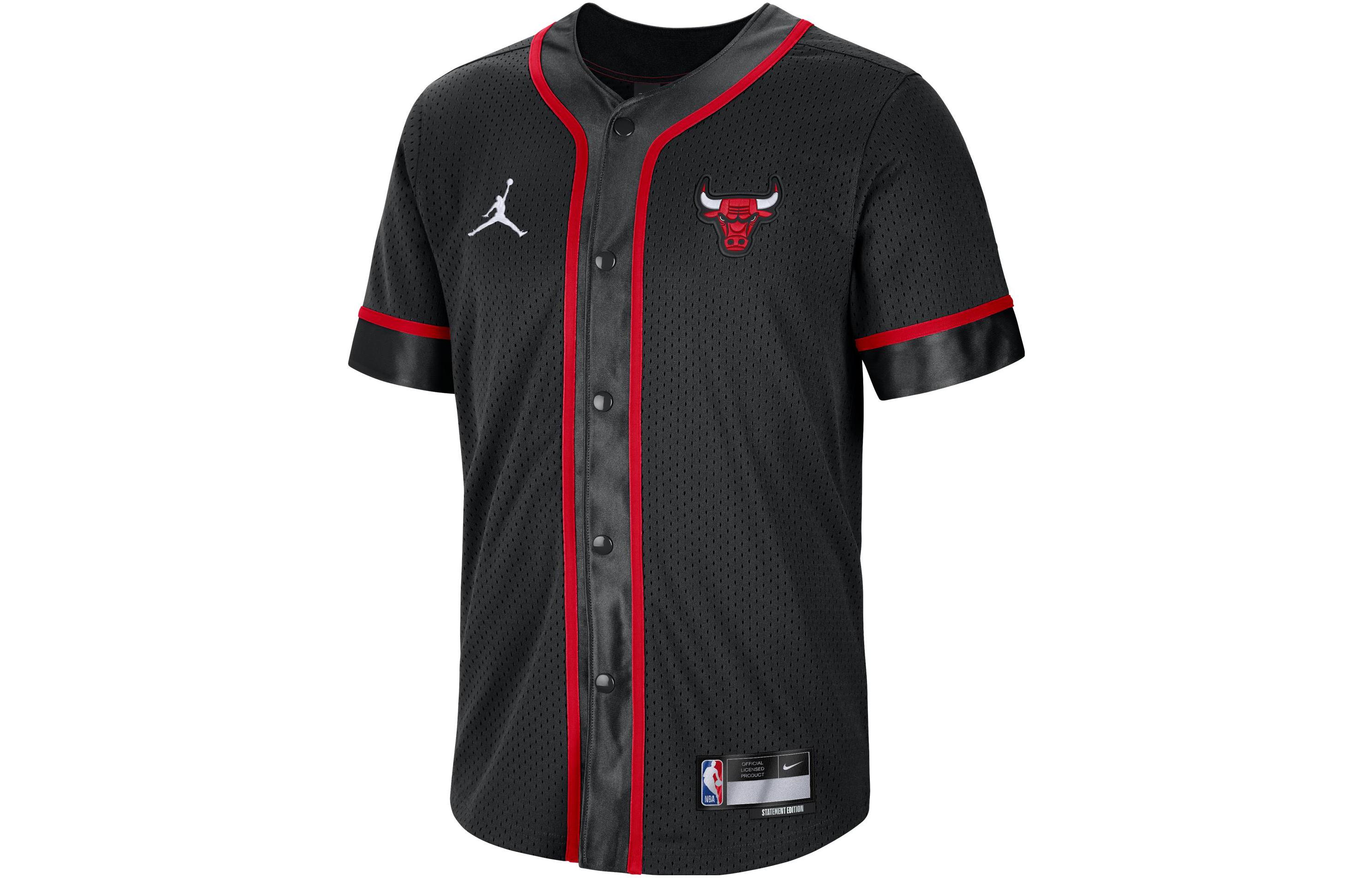 Jordan NBA Chicago Bulls Statement Edition Dri-Fit Oberteil S black