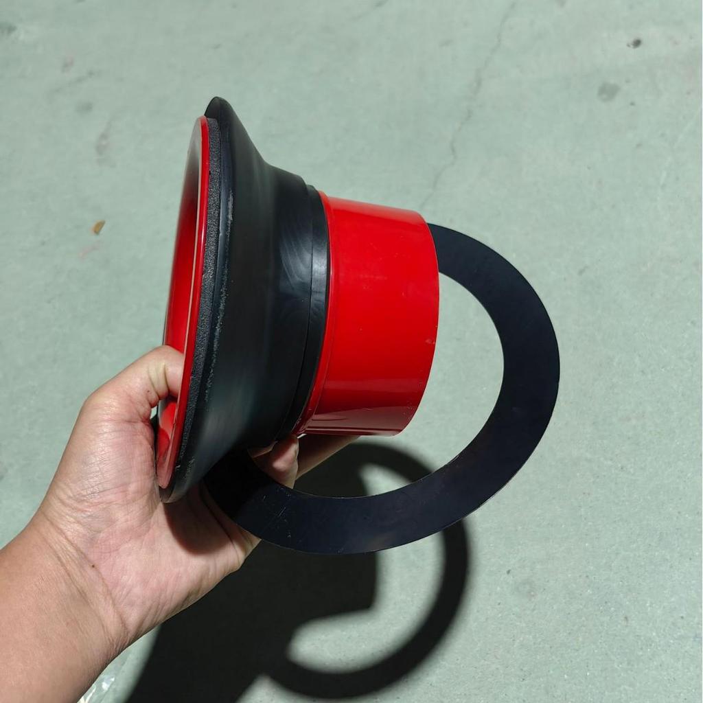 Rack Drum Bass Amplifier with Kick Drum Subwoofer and Hole Protection