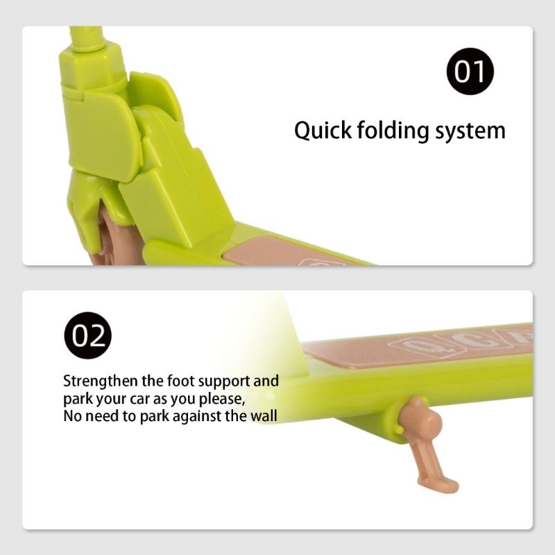 Portable Standing Folding Finger Board Sturdy Plastic Materials Fashion Accessory for Street Skating Enthusiasts