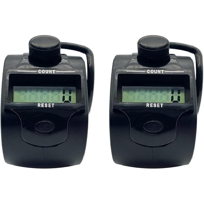 Tally Counter Digital LCD Electronic Handheld 5-Digit Number Count Clicker