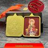 Jiuhuashan Cinnabar Ksitigarbha Thangka Pendant Necklace