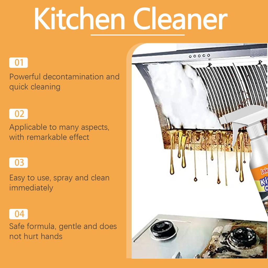 Grease Cleaner For Kitchen Range Hoods, Stovetops, And Sinks; Grease And Grime120ml