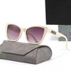 Women's Fashionable and Retro Cat-eye Sunglasses UV400 Ultraviolet-proof Outdoor Large Frame Shades Glasses Eye Protection